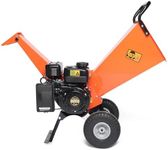 EFCUT Wood Chipper Shredder Mulcher 7HP Gas Powered Heavy Duty Compact Design 3" Inch Max Capacity (R0)