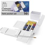 Winsor & Newton Cotman Water Color Field Box Set of 12 Half Pans