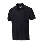 Portwest B210 Comfort Naples Polo-shirt Black, X-Large