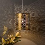 Homesake Antique Pendant Light for Home Decoration, Hanging Lamp Lights, Ceiling Jhumar Lighting for Home | Diwali Decoration Items for Home Decor - Pack of 1