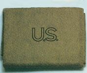 Olive Drab US 70% Virgin Wool Blanket