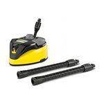 Karcher T 7 Plus T-Racer 11" Electric Pressure Washer Surface Cleaner Attachment for Karcher K4-K5-32" Extension Wand Included, 2600 PSI