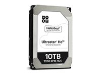 HGST Ultrastar He10 | HUH721010ALE600 | 0F27604 | 10TB SATA 6-Gbps 7.2K RPM 256MB 3.5" 512E ISE Hard Drive