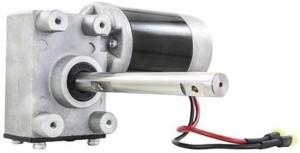 New 12 Volt Salt Spreader Motor w/Gear Box Compatible With/Replacement For Snow-EX 575, 1075, SP3000, SP6000, SP8000 Salt Spreaders D6106 D6107 D6107-06 D610706 2.992in OD, 0.618in Shaft OD