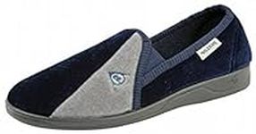 Dunlop Winston II Men's Famous Slippers with Super Comfort Padded Cup Blue Size: 9UK 43EU