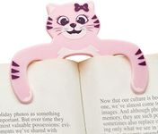 Page Pals Bookmark Bookholder | Page Holder | Music Holder Clip | Music Paper Holder | Magazine, Cookbook | Reading in Bed at Home | Office, Desk, Kitchen Use | Novelty Reading Gift Idea