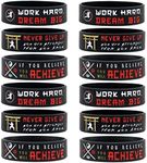 Inkstone Martial Arts Wristbands with Motivational Quotes Karate Ninja Theme Party Favors