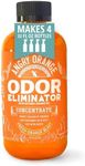 Angry Orange Pet Odor Eliminator for Home - 8oz Dog and Cat Pee Smell Remover for Carpet, Grass, Tile and Furniture - Citrus Concentrate, Makes 128oz of Liquid