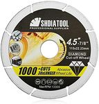 SHDIATOOL 4.5"/115mm Diamond Abrasive Cut-Off Wheel for Metal