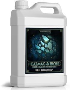 Humboldts Secret Calcium, Magnesium and Iron Supplement – Hydroponic Supplies – Liquid Nutrient Fertilizer – Supports Vegetative and Flowering Stage – 2.5 Gallon