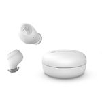 Motorola Moto Buds 150-True Wireless Bluetooth Earbuds w/Smart Touch-Control, Compact Charging Case - Ergonomic Design, IPX5 Water Resist, Comfort-Fit - White