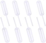 4ML Plastic Dessert Pipette Mini Pipette Cupcake Pipettes 4ml Squeeze Liquid Dropper Injector Transfer Pipette (4ml-40Pcs)