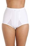 Camille Womens Bella Magic Firm Control Two Pack Shapewear Support Slimming Briefs 24 White