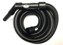 Maresh Products Shop Vac Style Wet Dry Vacuum Cleaner Crushproof Industrial Commercial Grade Extension Hose with Air Suction Control, Length from 4 Feet to 50 Foot x 1-1/4" (10 Foot Hose)