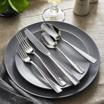 Henckels Champagne 45 Piece Stainless Steel Flatware Set