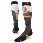 Stance King Of NY Biggie Snow Sock Black LG (US Men's Shoe 9-13), Black