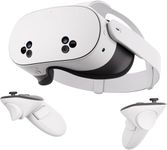 VR-Headset Compatible with Meta Quest 3S 128GB Virtual Reality Glasses White
