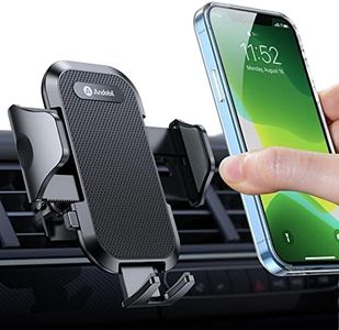 (2024 Upgraded) andobil Car Phone Mount [Military Sturdy, Firmly Grip & Never Slip] Air Vent Cell Phone Holder Car, Ultra Stable, Easy Used, Fits for iPhone 15 14 13 12 Pro Max Android Samsung S24 S23