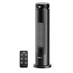 FLANUR Space Heaters for Indoor Use Large Room, 1500W Portable Heater with Remote, 5 Modes, Safety Protection & Child Lock, 12H Timer, 70° Oscillating Room Heater for Bedroom, Home, Office, Black