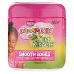 African Pride Dream Kids Olive Miracle Anti-Frizzy Conditioning Gel Smooth Edges 170 g/6 oz