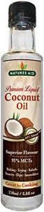 Natures Aid Premium Liquid Coconut Oil, 250ml