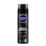 NIVEA MEN Shaving, Deep Impact Smooth Shaving Foam, 200ml