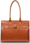 BOSTANTEN Leather Briefcase for Wom