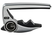 G7th Performance 3 Premium Classical Guitar Capo (Silver C83013) with A.R.T. for Maximum Tuning Stability; for Classical and Wide Neck Guitars