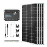 Renogy 400 Watt 12 Volt Monocrystalline Solar Starter Kit with Wanderer