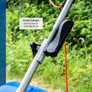 Hyundai 15" Electric Lawnmower – 1600W, Rear Roller, Mulching, 40L Bag