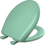 Bemis 200SLOWT 165 Round Closed Front Toilet Seat, Ming Green