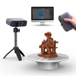 3D Scanner for 3D Printing, Handheld 3D Model Scanner with 0.05mm High Detailed Precision, 10FPS Scanning Speed, Anti-Shake Lenses, Compatible with Windows/MacOS, Moose Lite Premium Package