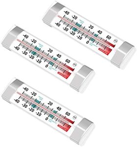 Fridge Refrigerator Freezer Thermometer (3pack)