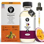 Dolce Foglia Passion Fruit Extract - 2 Ounce Oil-Soluble Multipurpose Flavoring Ideal for Candy Making, Baking, Lip Balm, and Ice Cream - Passion Fruit Concentrate Perfect for Weight Management