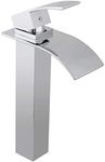 Square Waterfall Tall Basin Mixer S