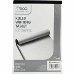 Bulk Buy: Mead Writing Tablet 6"X9" 100 Sheets/Pad Ruled White (6-Pack)