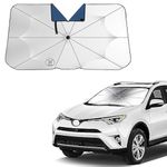 STHIRA® Car Windshield Sun Shade Umbrella Quick Installation Car Windshield Sun Shade, Foldable Windproof Car Universal Large Size Windshield Sun Shade Cover for Auto Sedan, SUV, 140 * 79cm