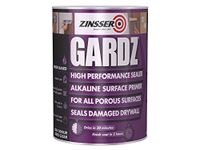 Zinsser ZINGS1L GS1L Gardz Sealer Primer 1 Litre, 1L, Clear