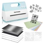 CraftGenes Portable Electric Die Cut & Embossing Machine for Starter Kit,9 inch Opening Electric Die Cutting Machine for Art & Craft,Cardmaking,Scrapbooking