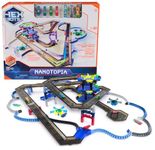 HEX BOTS Nanotopia, Sensory Toys for Kids & Cats with Over 130 Pieces & 7 Nano Bugs, Toy Playsets & Mini Robot Toy for Kids Ages 3 & Up, Batteries Included