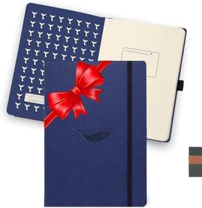 Dingbats* - Wildlife Dotted Extra Large A4 Notebook - PU Leather Hardcover Journal for Work, Writing - Pocket, Elastic Closure, Pen Holder, Bookmark