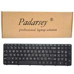 Padarsey Keyboard with Frame Compatible for HP Pavilion 15E 15N 15T 15-N 15-E 15-E000 15-N000 15-N100 15T-E000 15T-N100 15-e087sr 708168-001 710248-001 719853-001 749658-001 Series Black US Layout