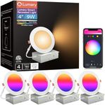 Lumary 4 Inch Smart LED Recessed Sl