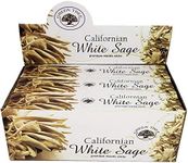 California White Sage Incense Sticks 15gms - 12 Packs