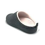 Zullaz Womens Casual Slipper, GREY,