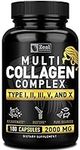 Multi Collagen Peptides Pills (Type