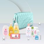 Johnson’s Baby Gift Pack with Pouch (9 Pieces)