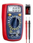 AstroAI Digital Multimeter Voltmeter Ohmmeter Ammeter Multi Tester Meter with Backlit LCD Electronic Test Meter Measures Voltage, Current, Resistance; Tests Continuity, Diode