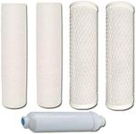 Watts 5-PK-4SV Premier 1-Year 4-Stage Reverse Osmosis Replacement Filter Kit, 5-Pack