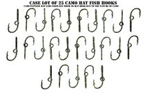 BT Outdoors Eagle Claw Fish Hook Hat Pin Camo -Case of 25